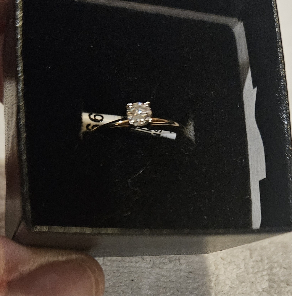 1/4 CT. DIAMOND IN 10K GOLD - Picture 2 of 4